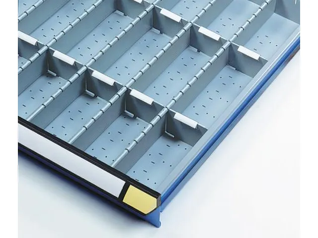 Lengtescheidingswand,v. front H 50mm,HxD 35x600mm