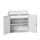 lessenaarkast 1130x1050x550mm legbord en lade RAL7035