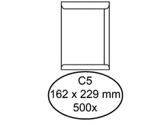 Envelop Quantore Akte C5 162X229Mm Wit Gegomd