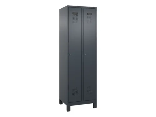 locker voor scheiding van kleding,HxBxD 1950x600x500mm,2vak