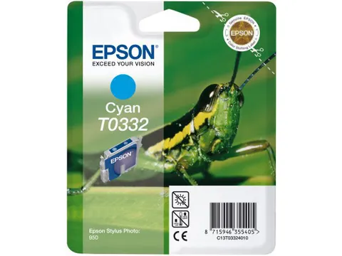 Epson Grasshopper inktpatroon Cyan T0332