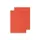 Dekblad A4 Rood Lederlook 250 Grams Pak 100 Stuks