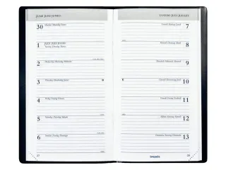 Agendavulling 2027 Brepols Breplan 7dagen/1pagina - 2