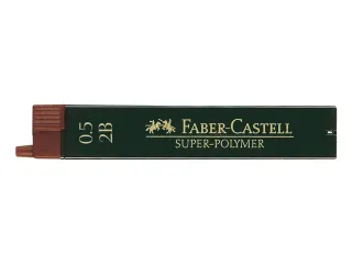 Potloodstiftjes Faber Castell Super-polymer 0.5mm 2b - 1