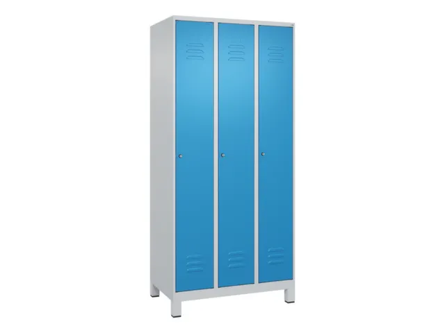 locker voor scheiding van kleding,HxBxD 1950x900x500mm,3vak