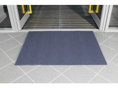 schoonloopmat,mat,HxLxB 14x900x600mm,pvc-strop,blauw,tegen uv-straling