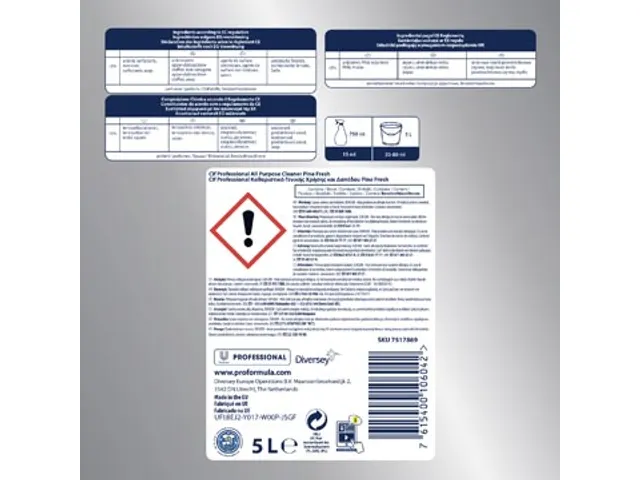 Allesreiniger Dennenfris, Fles Van 5 Liter