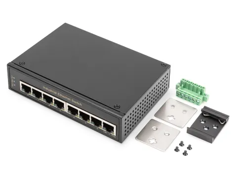 Industrial Gigabit Switch 8 Poort