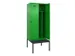 locker met bank,voor scheiding van kleding,HxBxD 2120x800x815mm,2vak
