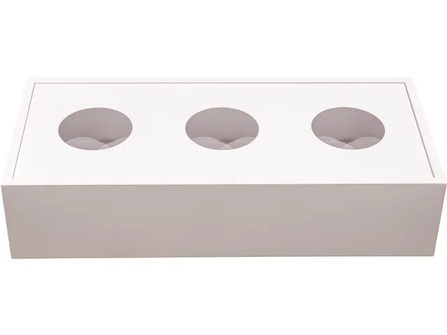 Plantenbak tbv schuifdeurkast Wit RAL9016