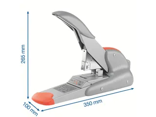 Blokhechter Rapid Duax Flat Clinch 170vel zilver/oranje - 6