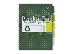 #Projectboek Pukka Pad A4 lijnrecycled groen