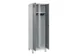 armoire vestiaire noir et blanc,HxlxP 1950x600x500mm,2compart.