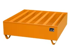 Opvangbak 4x200l Opvangvol.410l 410x 1200x 1200mm Profielrooster