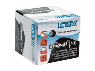 Nieten Rapid 9/14 gegalvaniseerd super strong 5000 stuks - 2