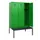 locker met bank,HxBxD 1950x1200x815mm,3vak,vak B 400mm,draaigrendel