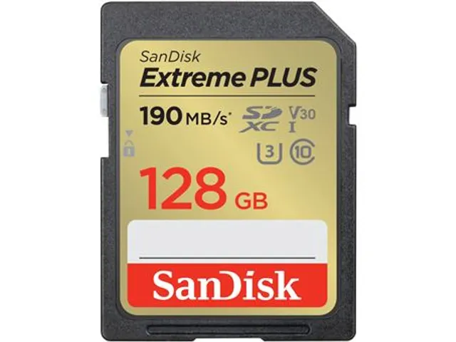 Extreme PLUS 128GB SDHC Memory Card UHS-