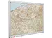 Tableau Carte géographique 110x130cm Softline Routes Belgique Lux