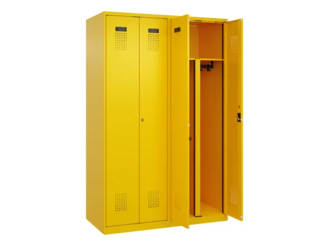 PBM-locker,HxBxD 1850x1200x500mm,4vak,vak B 300mm,cil.-slot