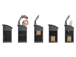 Dropbox Malmo voor postpakketten - 2