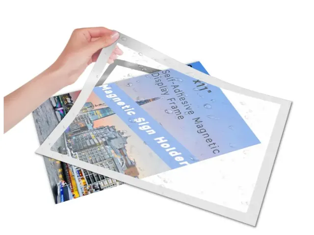 Cadre magnétique A4 noir