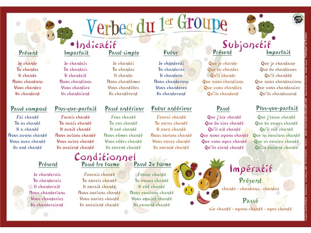 Sous-Mains Verbes 1er groupe FR42 x 30 cm