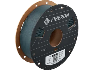 PET-GF15 1,75mm Donkergrijs 0,5kg Fiberon Filament - 1