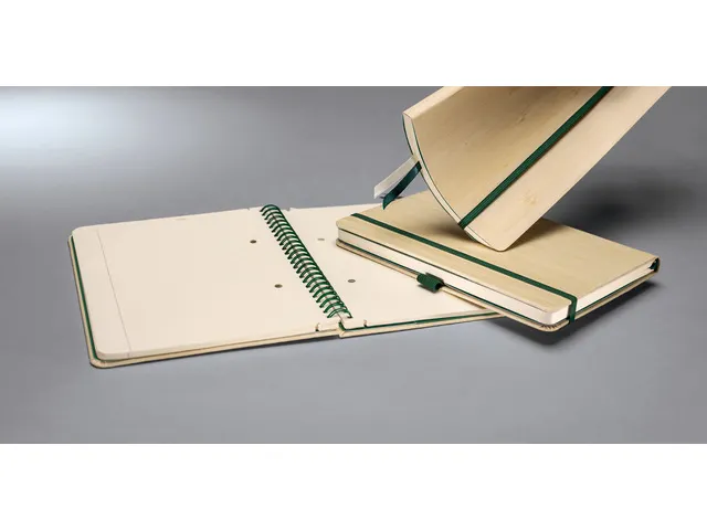 Bloc à spirales Conceptum, Nature Edition bamboo Hardcover 214x176x18