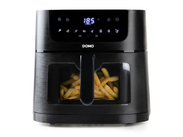 Friteuse à air chaud avec fenêtre de visualisation 8 litres
