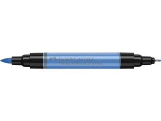 Tekenstift Faber-Castell Pitt Artist Pen duo marker 120 ultramarijn - 4