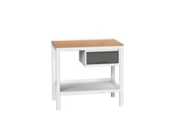 werkbank,HxBxD 930x1000x600mm,multiplexblad,4voeten,uitrusting: lade