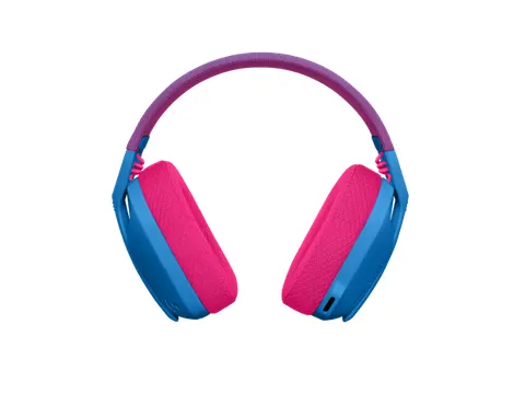 Casque de jeu sans fil Logitech G435 Lightspeed bleu/rose