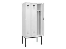 locker voor scheiding van kleding,HxBxD 2120x900x500mm,3vak