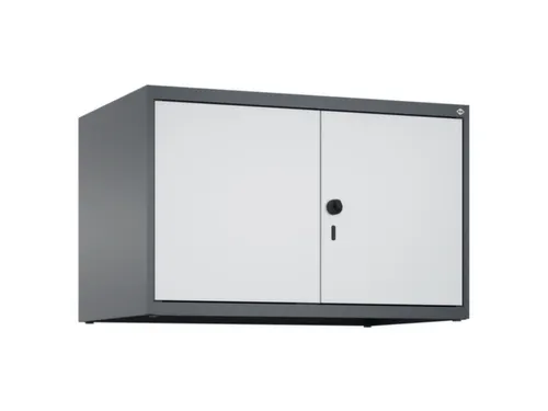opzetkast,v. locker,2vak.,vak B 400mm,HxBxD 500x800x500mm,vleugeldeur