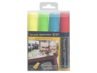 Krijtstift Securit Sma-720 Blok Assorti 7-15mm Blister à 4st - 6