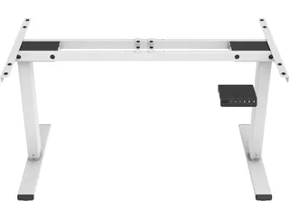 Elektrisch Verstelbaar Zit-Sta Bureau Frame Economy Wit 180Cm - 2