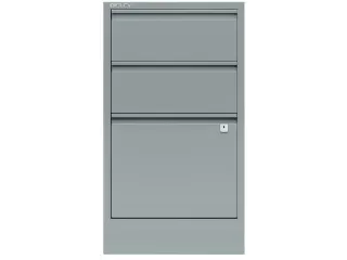 hangmappenkast HxBxD 672x413x400mm 2laden 1hangmappenframe zilver - 1