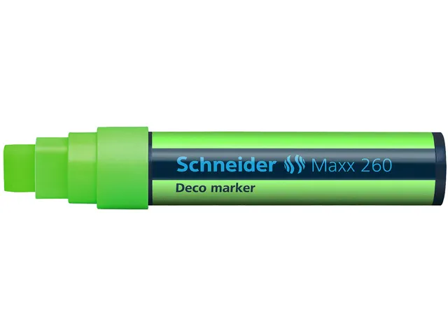 Krijtmarker Schneider Maxx 260 fluorgroen