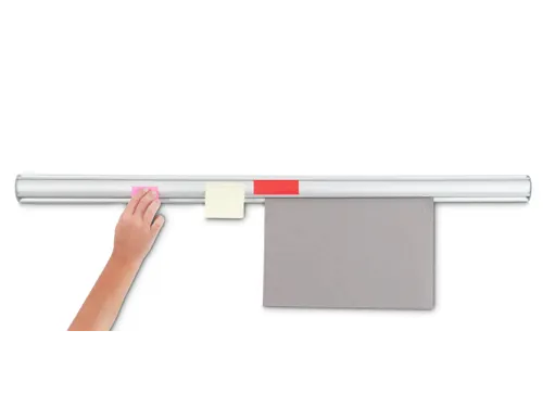 Wandklemlijst MAULballfix Aluminium Lengte 100,6 cm