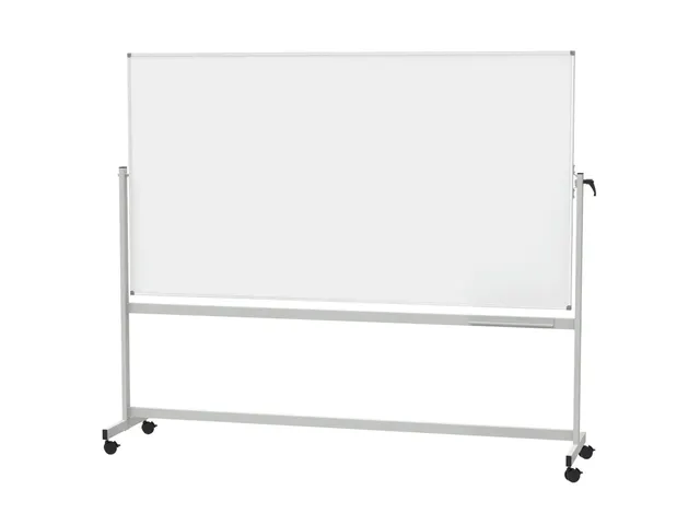 Whiteboard Kantelbaar MAULstandaard 120x220cm Emaille