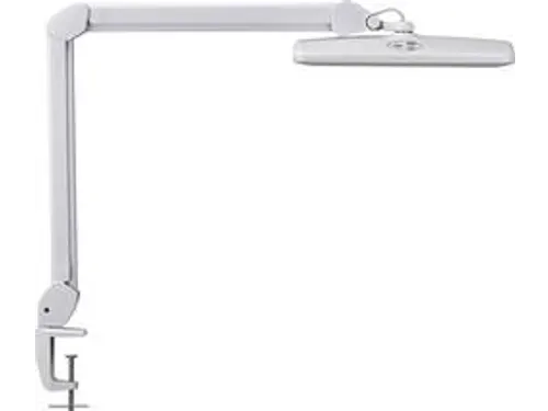 Werkpleklamp MAUL Intro LED tafelklem dimbaar wit