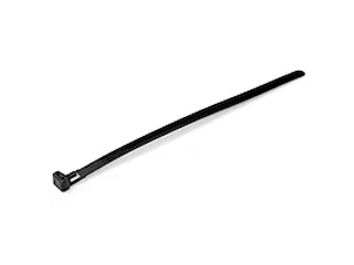 20cm Herbruikbare Kabelbinders zwart nylon 100 stuks - 2