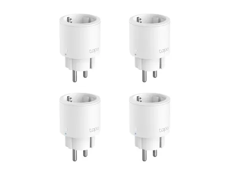 TP-Link Tapo P115(4-pack), Binnen, Wit, Polycarbonaat (PC), Stroom, St