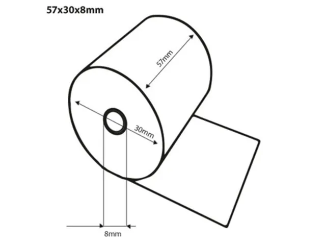 Kassarol Quantore 57x30x8mm kern Thermisch