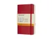 Carnet de notes A6 Moleskine Couverture souple rouge