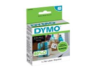 Étiquettes Dymo Labelwriter 11253 25x25mm Décollable 750pcs