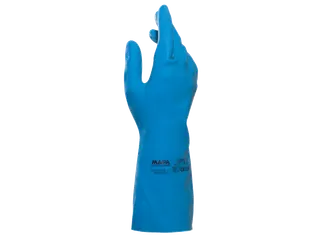 Waterdichte Handschoen Vital 177 Maat 8 Natuurlijk Latex Blauw - 1