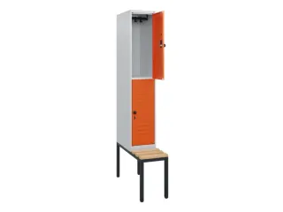 Dubbeldekse dekenkist,HxBxD 1950x300x815mm,1x2vak.,vak B 300mm - 2