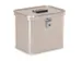 Aluminium transportkist,HxLxB 340x388x288mm,26l,wanden gesloten