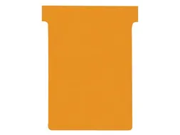 T-planbordkaarten index 3, ft 120 x 92 mm, oranje